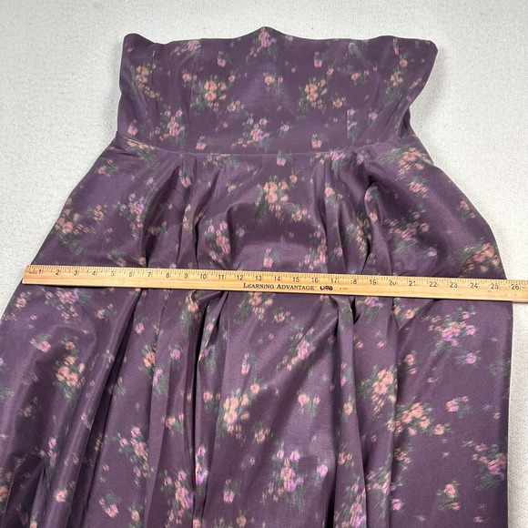 NWT Tuckernuck Naomi Midi Dress A Line Floral Purple Rosette Amethyst -‎ XXL - Picture 13 of 16